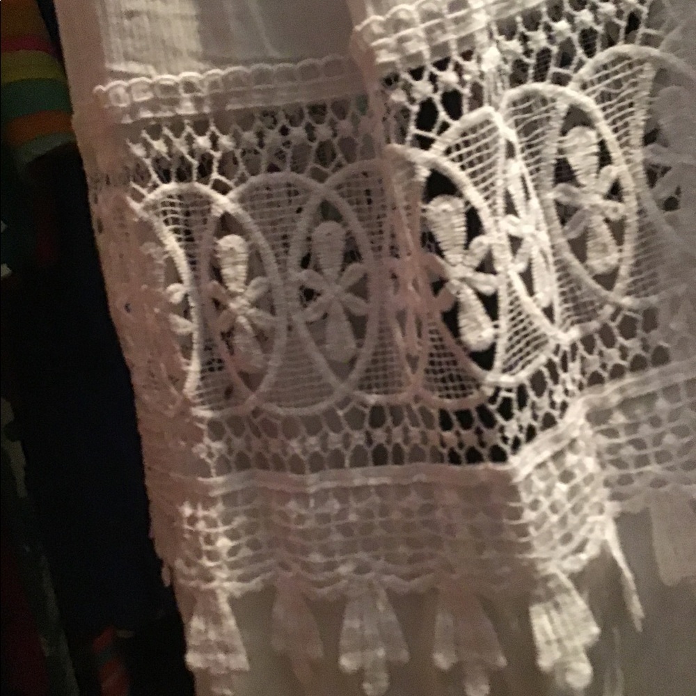Off Shoulder White Summer Dress - Picture 6 of 13